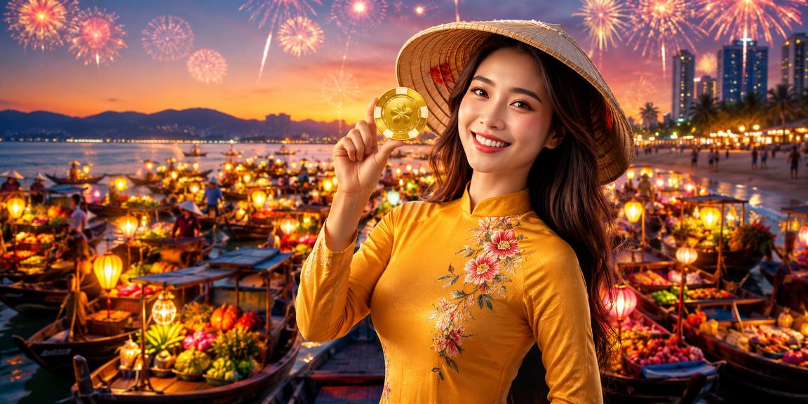 Khu giải trí casino bãi biển Đà Nẵng về đêm