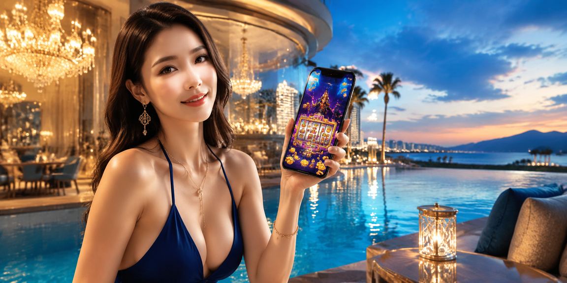 Người dùng Đà Nẵng xem thống kê và dữ liệu trò chơi tại bãi biển trên điện thoại